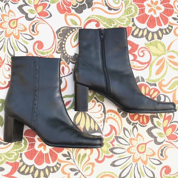 Worthington Shoes - Worthington Black Ingrid Ankle Boots
